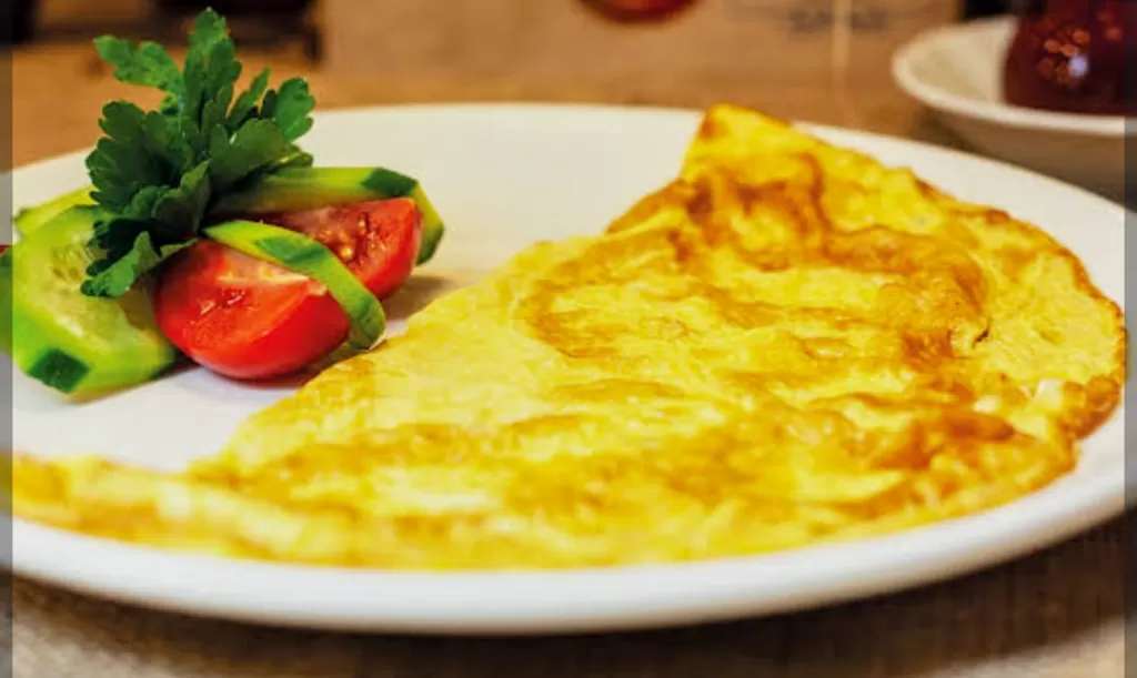 Peynirli omlet