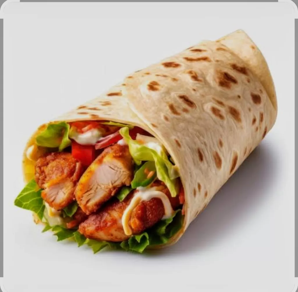 Tavuk ızgara dürüm