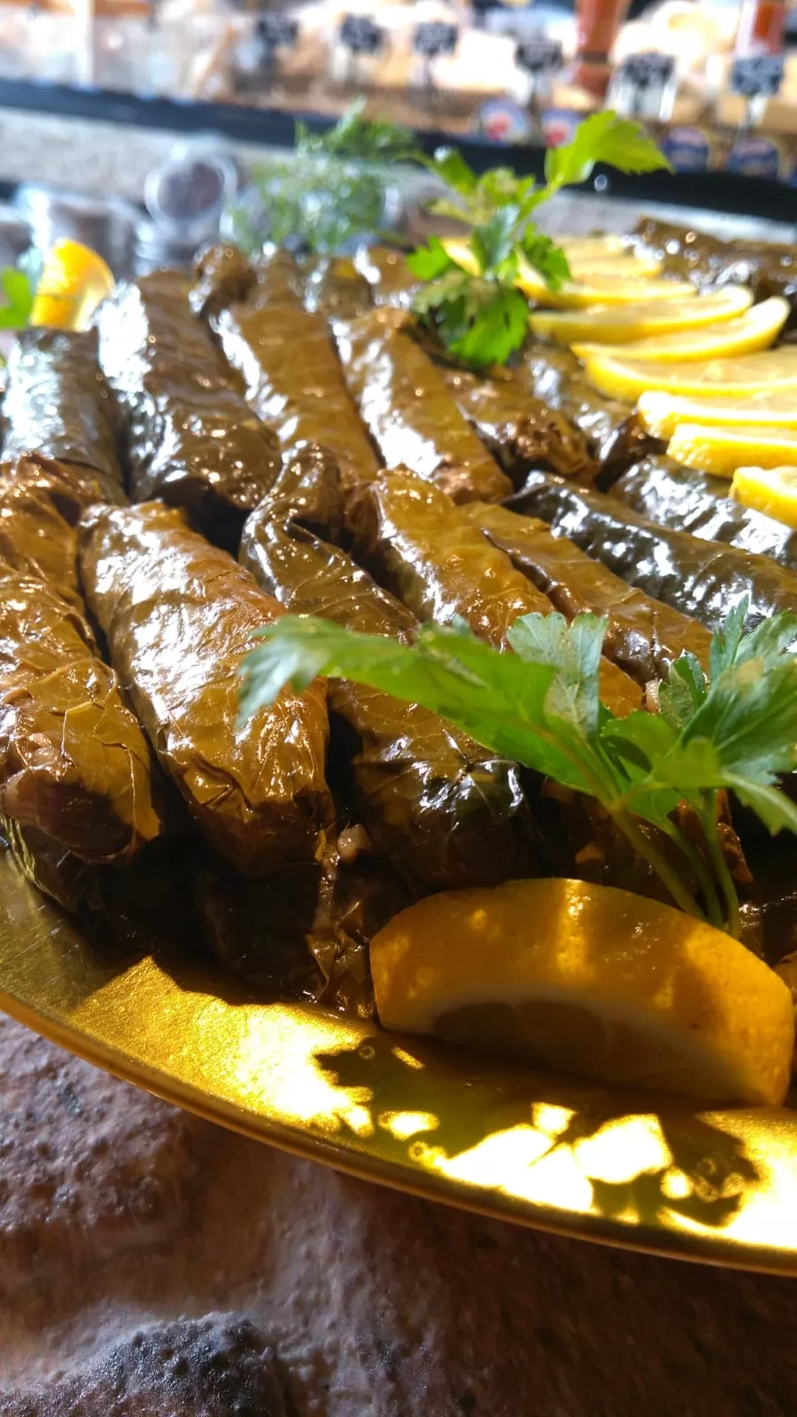 Lezzet kaşifi yaprak sarma