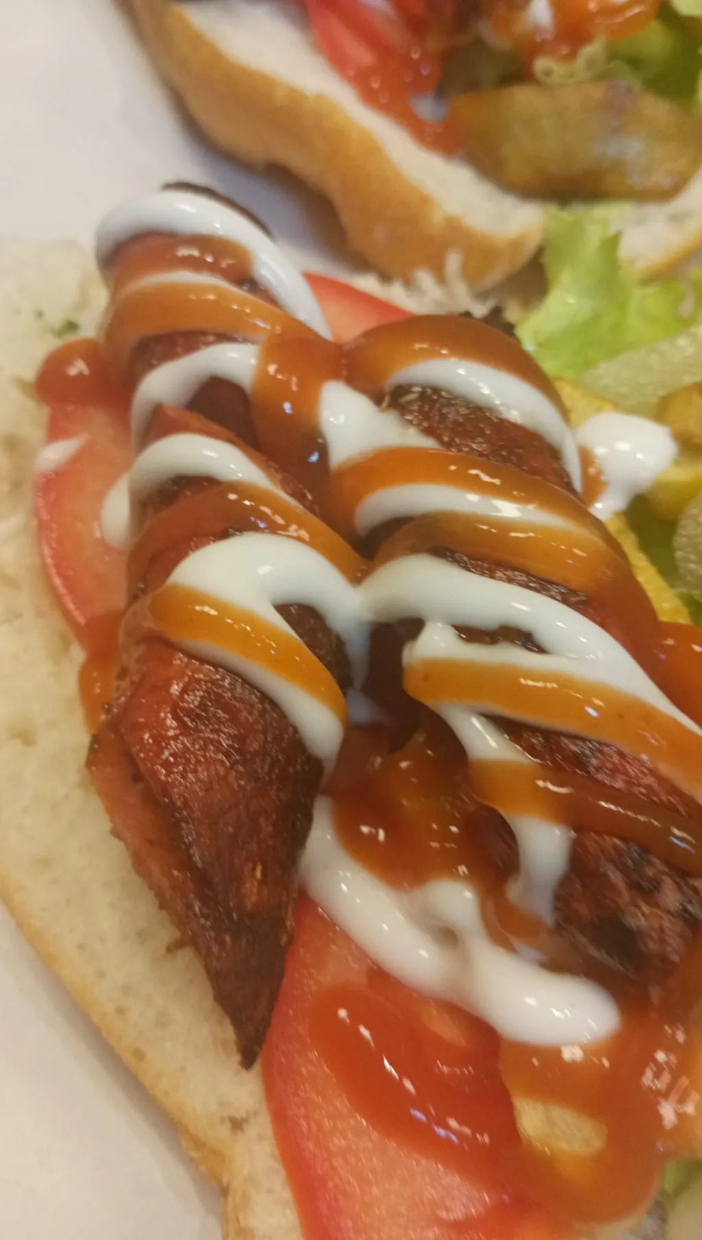 Şirin sosis Sandwich